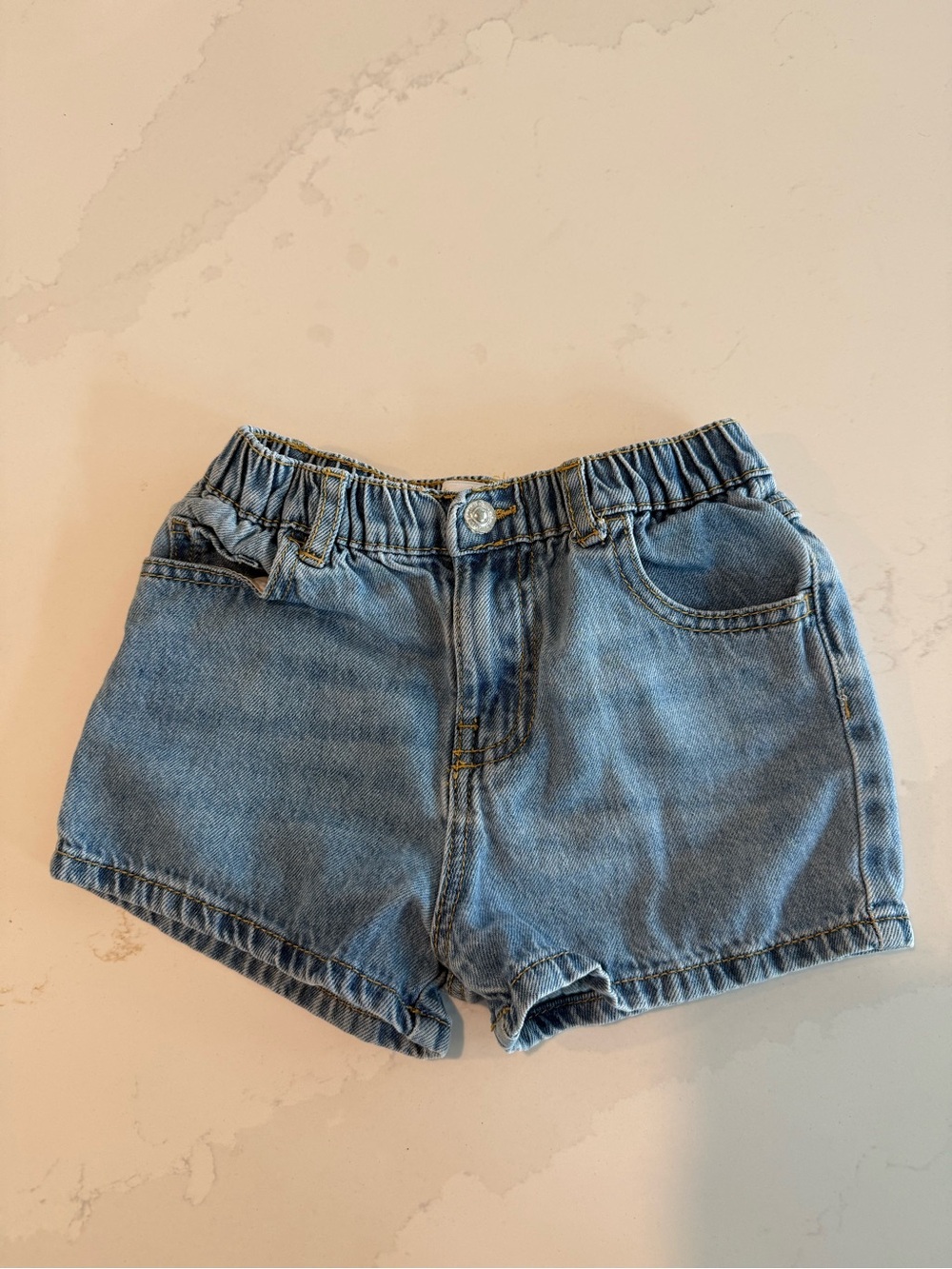 Zara girls denim shorts